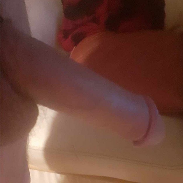 Photo by Inabindforyou with the username @Inabindforyou, who is a verified user,  September 17, 2024 at 10:31 PM. The post is about the topic Cuckold and the text says 'My friend wants to slide his big cock into my wife. Yes or no?'