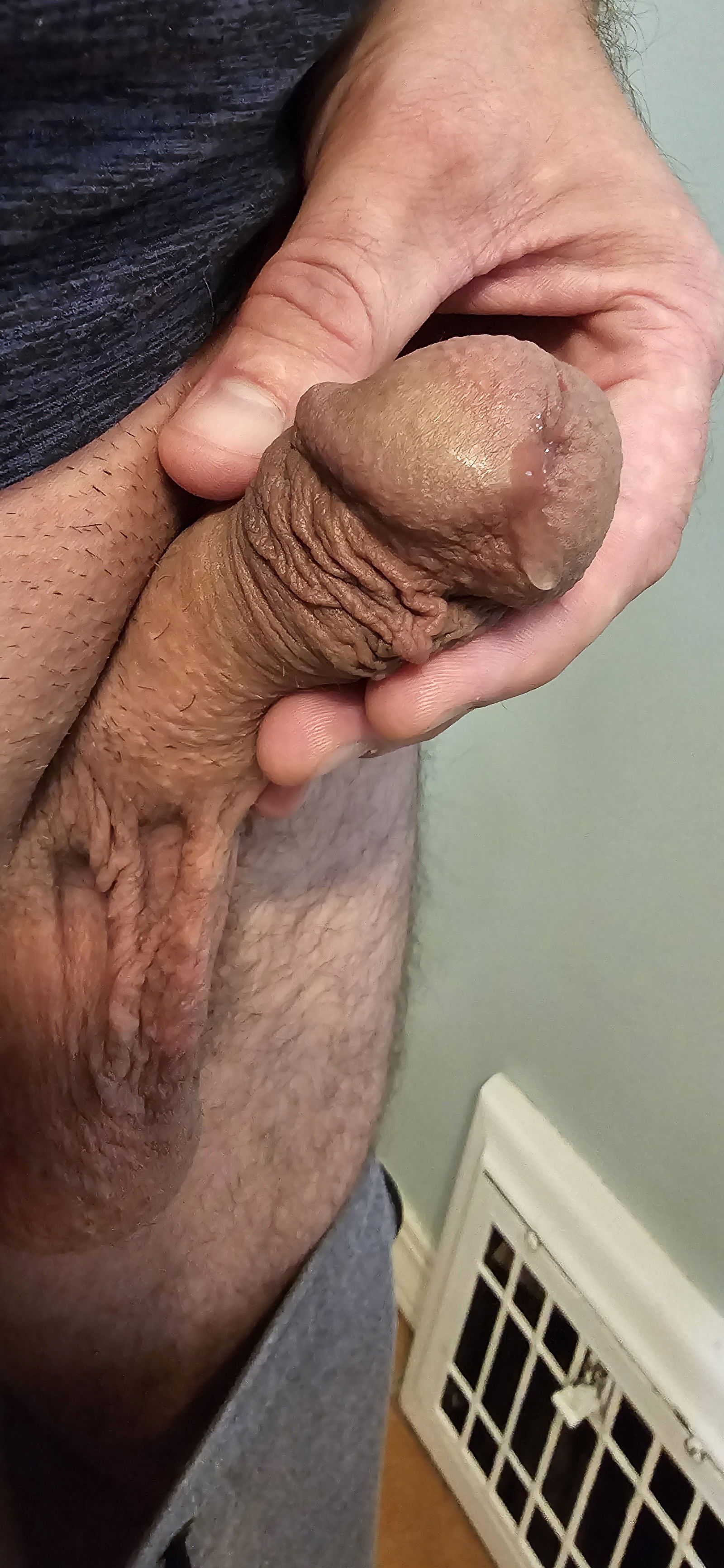 Album by Blu3d3vilxxx4176 with the username @Blu3d3vilxxx4176, who is a verified user,  August 30, 2024 at 11:58 PM. The post is about the topic Amateurs and the text says 'Look at that juicy pre cum🥰'