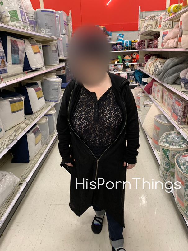 Watch the Photo by hispornthings with the username @hispornthings, posted on November 26, 2018 and the text says 'If you absolutely have to go to Target on Black Friday, you may as well do it mostly naked and in a mesh top. #us  #public'