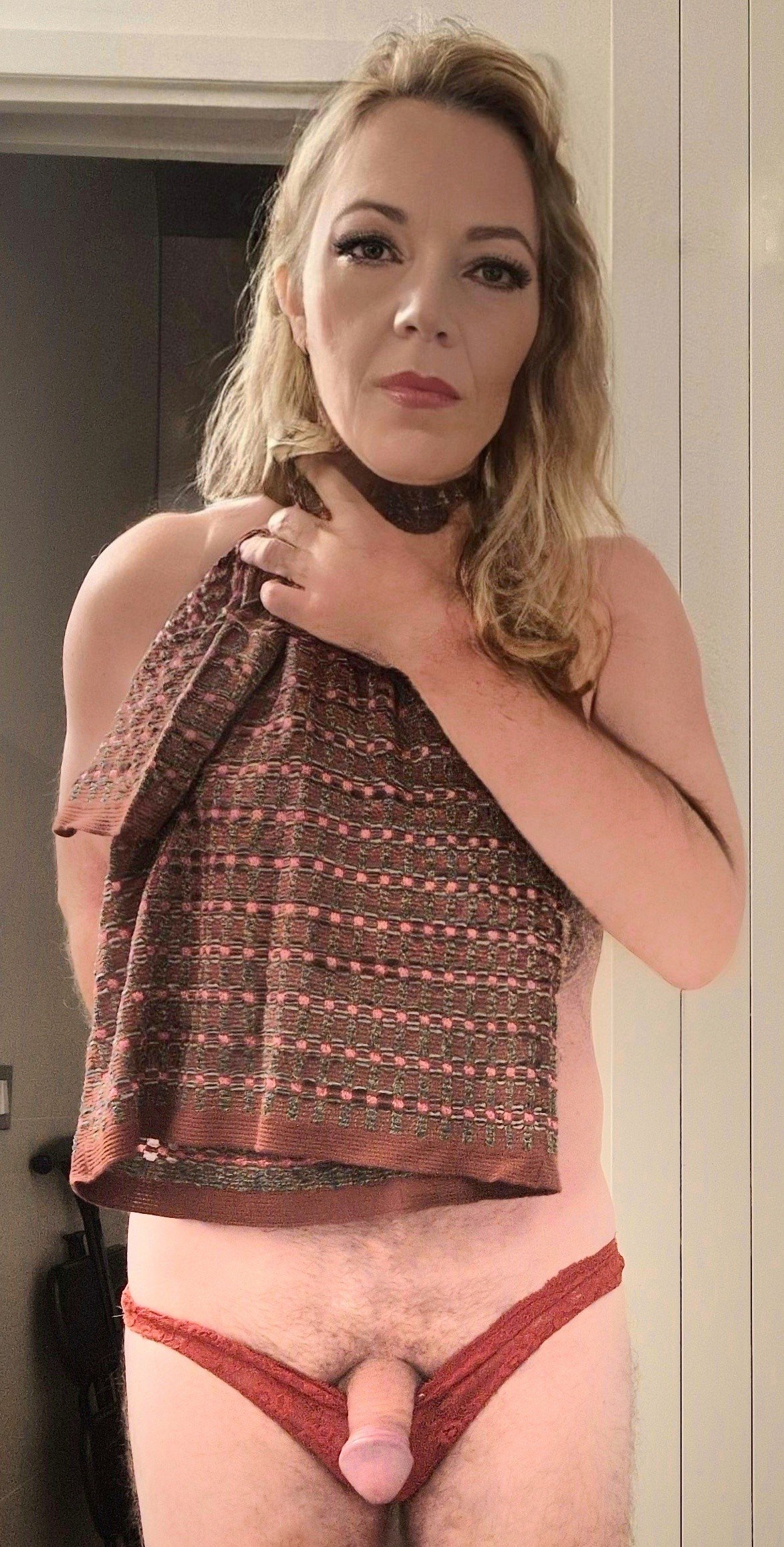 Album by Duplex Sissy Whore with the username @duplexduo, who is a verified user,  October 2, 2024 at 8:26 AM. The post is about the topic Sissy and the text says 'good morning! i need your help to dress up today...would you? enjoy abd repost me!
#sissy #trans #tranny  #panty #bra #cock #travesti #bottom'