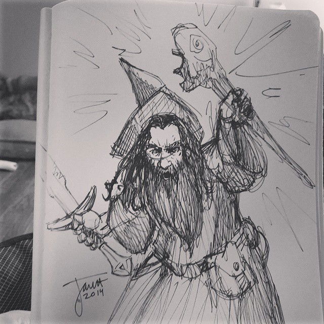 Photo by thejarett with the username @thejarett,  November 11, 2014 at 3:02 AM and the text says 'You shall not pass! #art #drawing #lotr #hobbit #gandalf #grey #art  #lotr  #grey  #hobbit  #gandalf  #drawing'