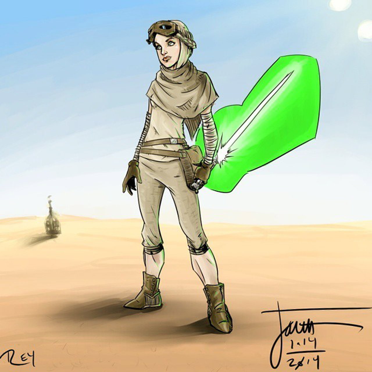 Photo by thejarett with the username @thejarett,  January 15, 2015 at 2:46 AM and the text says 'Daisy Ridley&rsquo;s Rey from the upcoming Star Wars movie #art #drawing #rey #epvii #starwars #jedi #tatooine #skywalker #theforceawakens #starwars  #rey  #art  #skywalker  #tatooine  #jedi  #epvii  #theforceawakens  #drawing'
