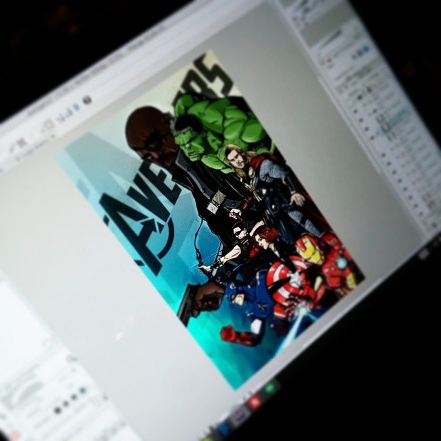 Photo by thejarett with the username @thejarett,  January 22, 2015 at 3:16 AM and the text says 'Oh snap this looks awesome! #avengers #marvel #disney #spiderman #preview #captainamerica #thor #hulk #ironman #hawkeye #fury #blackwidow #spiderman  #hulk  #thor  #hawkeye  #fury  #disney  #blackwidow  #ironman  #preview  #avengers  #captainamerica..'
