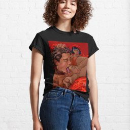 Watch the Photo by Dirk Hooper with the username @DirkHooper, who is a verified user, posted on February 29, 2024 and the text says 'My art "More Effort" just sold on a classic T-shirt!

Get your own on my Redbubble store now!

Support me at Redbubble:..'
