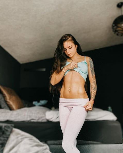 Photo by MyDirtyHobby Emily with the username @MyDirtyHobby, who is a brand user,  April 15, 2020 at 7:00 PM. The post is about the topic European and the text says 'Check out the sexy #AryaLaroca!

Catch her on #MyDirtyHobby!

#mdh #mydirtyhobby #stayhome #staysafe'