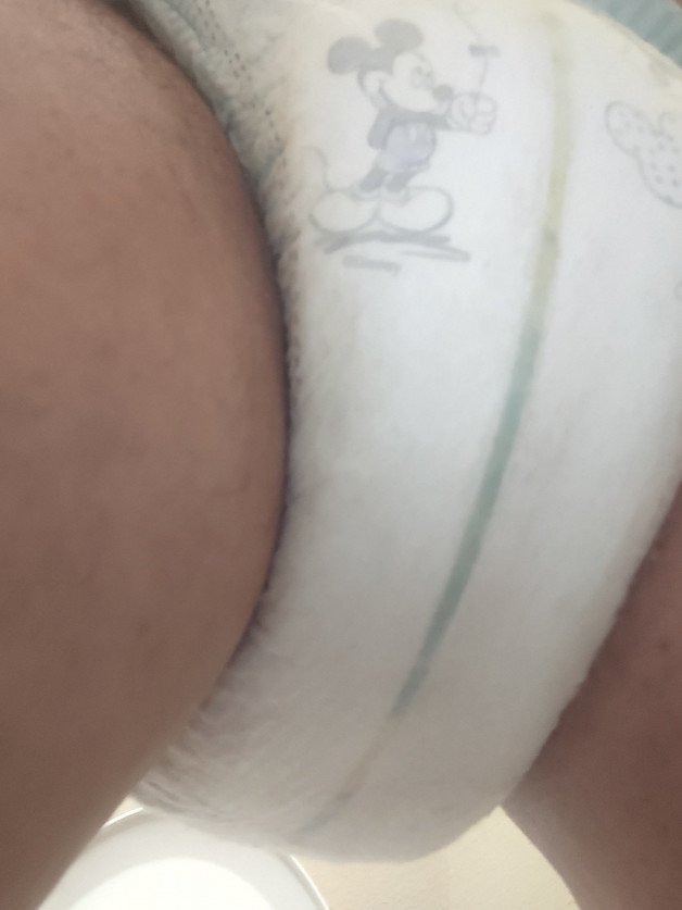 Photo by Sissy Arlene with the username @SissyWants,  July 12, 2021 at 9:01 PM. The post is about the topic Sissy loves diapers too. and the text says 'Wet, Wetter, and Oops, Sissy's diapy leaked'