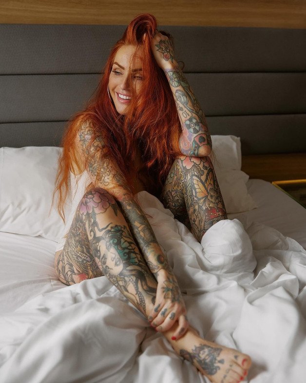 Photo by SsacredCreatures with the username @SsacredCreatures, who is a verified user,  July 19, 2024 at 3:45 PM. The post is about the topic Tattoos & Titties and the text says 'Goddess level'