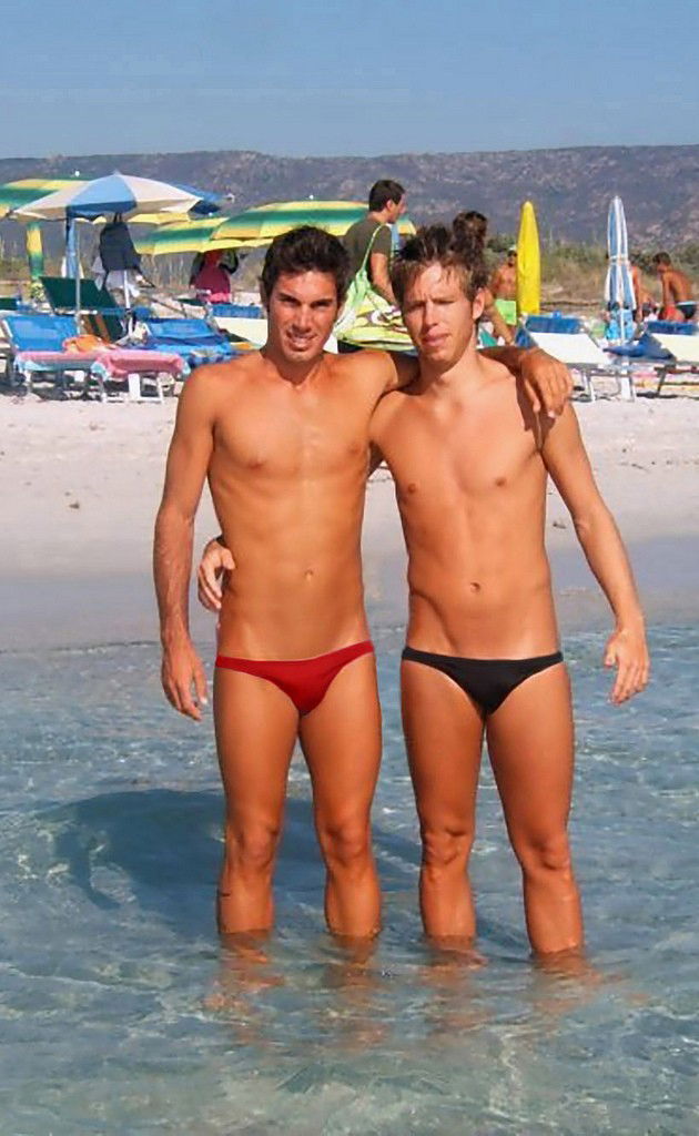 Photo by Speedoskier with the username @Speedoskier,  June 24, 2013 at 2:14 AM and the text says 'Wish more guys wear Speedos like theses'