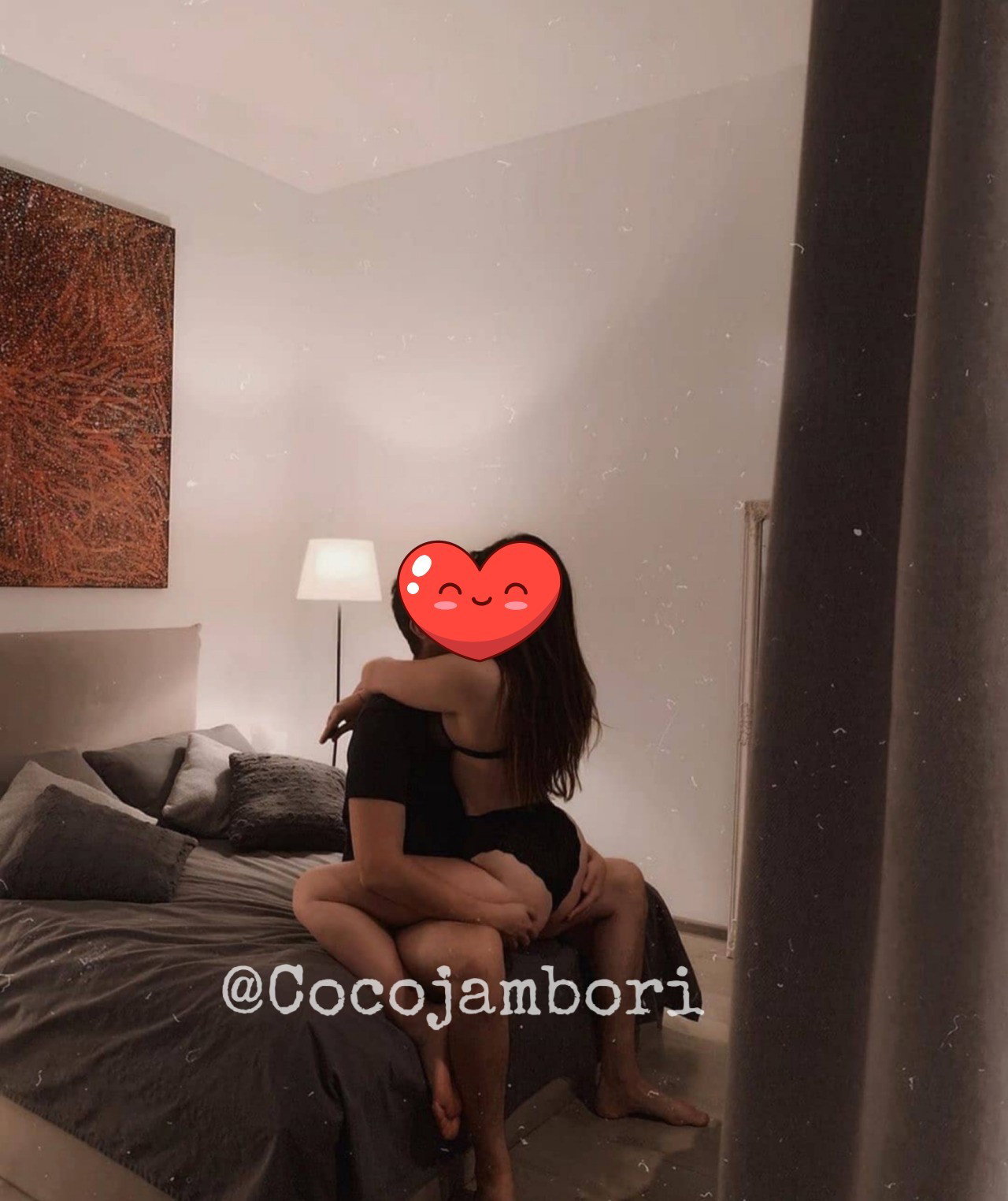 Photo by Cocojambori with the username @Cocojambori,  May 10, 2023 at 9:42 AM. The post is about the topic Amateurs and the text says 'When she's finally got the chance after months of quarantine apart. @Linalee finally got her wish to spend time with me😉. Me, my wife(@Mrscocojambori) and @Linalee, we spend the whole weekend cherishing each other's(body😜).
#malaycouple #realcouple..'