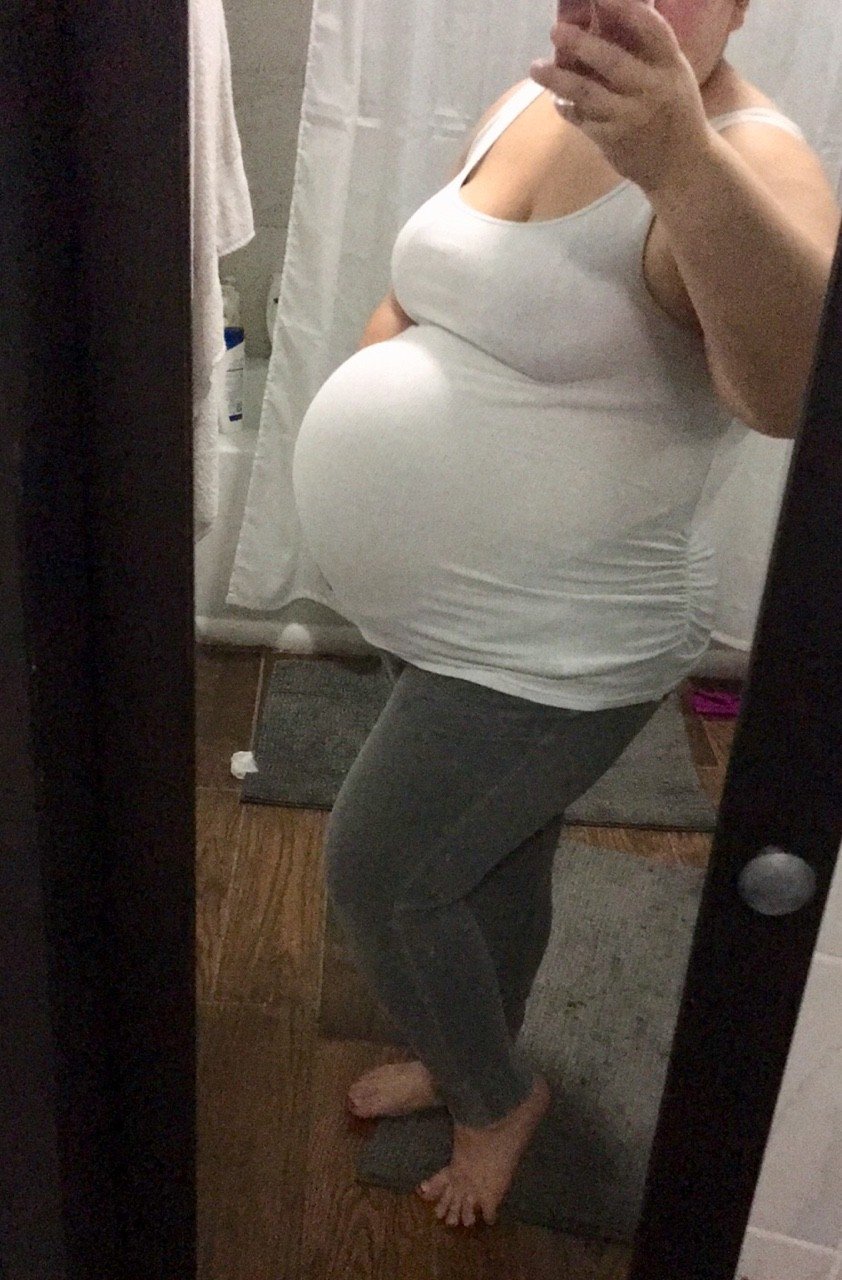 Photo by preggoalways with the username @preggoalways,  November 3, 2017 at 3:15 AM and the text says 'After a long shower &hellip;&hellip; I can say I’m clean       #preggoalways  #pregnant  #pregnancy  #pregnancy  #blog  #so  #pregnant  #so  #big  #so  #huge  #big  #belly  #huge  #belly  #big  #bump  #huge  #bump  #big  #boobs  #engorged  #boobs  #baby..'