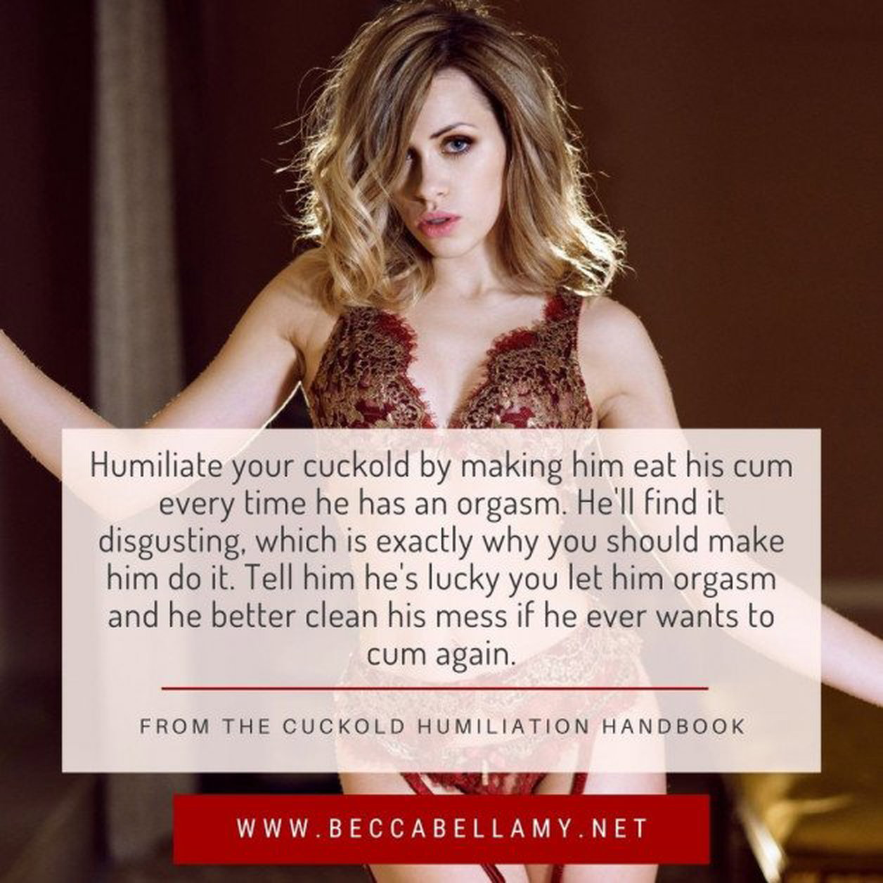 Photo by beccabellamy with the username @beccabellamy,  March 3, 2023 at 8:46 PM. The post is about the topic Cuckold Captions