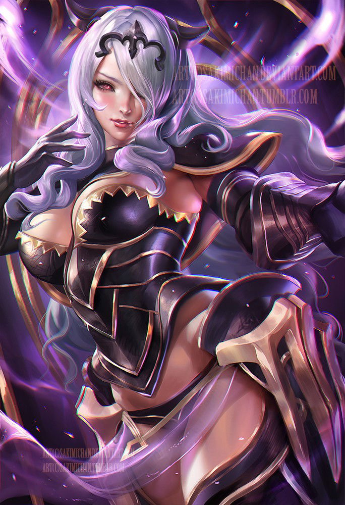 Photo by gazukull with the username @gazukull,  July 14, 2016 at 1:55 AM and the text says 'sakimichan:


#Camilla‬ from ‪#fire emblem‬ , voted for this term’s Fem nsfw pinup piece. I really enjoyed painting her armor for this one ^__^NSFW PSD+high res,vidprocess etc&gt;https://www.patreon.com/posts/camilla-term-37-6079233'