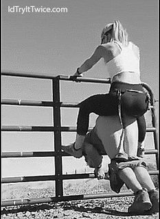 Photo by Tracers with the username @wyldott,  May 23, 2023 at 2:02 PM. The post is about the topic Femdom pegging and the text says 'Railing him on the Farm!'