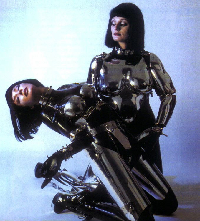 Photo by ObeyTheMasterHand with the username @ObeyTheMasterHand,  December 5, 2018 at 7:18 PM and the text says 'namelessfacelessdrone:
she will now serve
she will now obey

Both have been programmed.Both have been rewired.Both have been controlled.You will join them. There is no alternative'