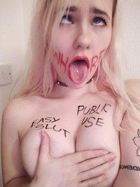 Photo by SaibotX with the username @SaibotX,  May 21, 2020 at 10:04 PM. The post is about the topic Humiliating body writings and texts