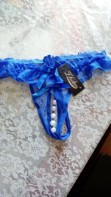 Photo by alierotic2 with the username @alierotic2,  December 25, 2015 at 1:29 PM and the text says 'Women Sexy Lace Thong Underwear Girls Thongs G string V string Seduction Open Crotch Pearl Briefs calcinha ropa
Buyer: Viktoria K.
Via: http://www.aliexpress.com/item//32318730445.html #Women  #Sexy  #Lace  #Thong  #Underwear  #Girls  #Thongs  #G  #string..'