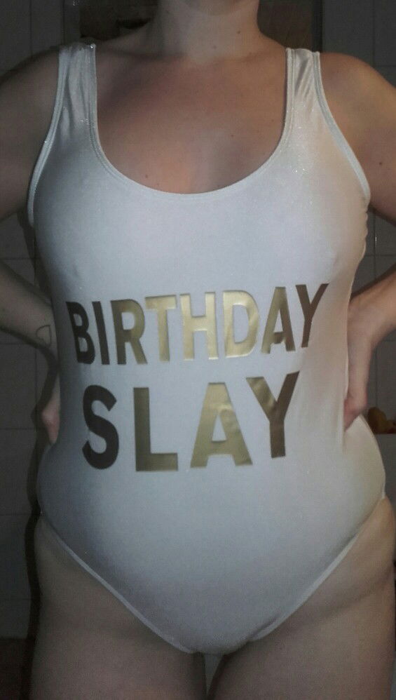 Photo by alierotic2 with the username @alierotic2,  January 14, 2017 at 11:30 PM and the text says 'Birthday SLAY Letter Print Women Sexy Back Low Bodysuit Swimwear Bathing Beach Wear Swimsuits One Piece Jumpsuit Female
Buyer: AliExpress Shopper
Via: http://www.aliexpress.com/item//32726482878.html #birthday  #slay  #letter  #print  #women  #sexy  #back..'