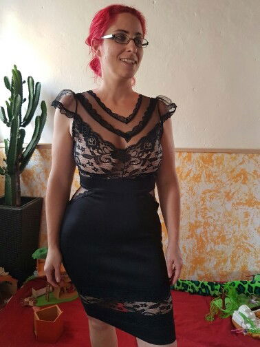 Photo by alierotic2 with the username @alierotic2,  January 10, 2017 at 10:50 PM and the text says 'Dear lover 2016 Women Summer Short Sleeve Black Floral Lace Banded Midi Dress Sexy seethrough mesh Formal Work Dresses LC60556
Buyer: M****l P.
Via: http://www.aliexpress.com/item//32499854012.html #dear  #lover  #women  #summer  #short  #sleeve  #black..'