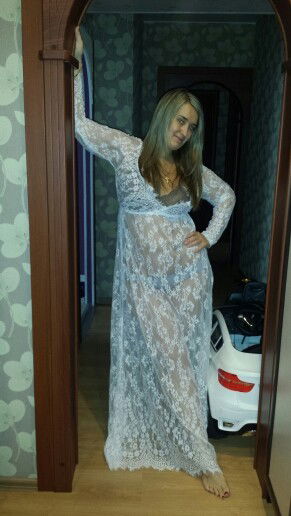 Photo by alierotic2 with the username @alierotic2,  April 4, 2016 at 7:14 AM and the text says 'New 2016 Pregnant Women Sexy Lace Embroidery Long Maxi Dress Long Sleeve Deep V Neck See Through Vestidos Plus Size S-XXL
Buyer: Helen M.
Via: http://www.aliexpress.com/item//32435324480.html #pregnant  #women  #sexy  #lace  #embroidery  #long  #maxi..'