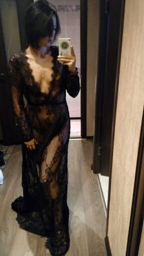 Photo by alierotic2 with the username @alierotic2,  April 2, 2016 at 12:46 PM and the text says 'Free Shipping Women Floor-Length Black White Lace Dress Adjust Waist Sexy See Through Floral Vestido DR5046
Buyer: Yana T.
Via: http://www.aliexpress.com/item//32249675644.html #women  #floor-length  #black  #white  #lace  #dress  #adjust  #waist  #sexy..'