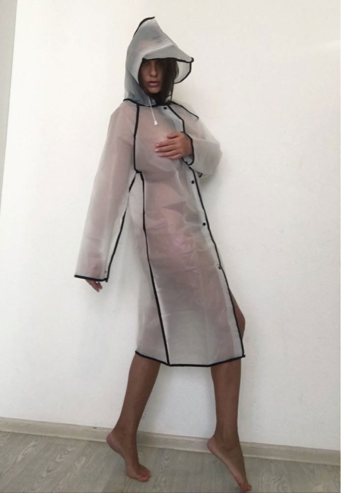 Photo by alierotic2 with the username @alierotic2,  September 18, 2017 at 3:00 PM and the text says '2017 New Fashion Women&rsquo;s Transparent Eva Plastic Girls Raincoat Travel Waterproof Rainwear Adult Poncho Outdoor Rain Coat
Buyer: E***a M. (detail)
Via: http://www.aliexpress.com/item//32783173782.html #fashion  #women's  #transparent  #eva  #plastic..'