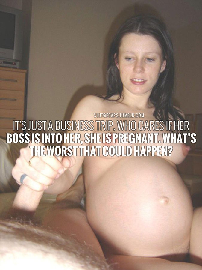 Photo by slutgfcaps with the username @slutgfcaps,  August 17, 2015 at 5:31 PM and the text says 'SlutGFCaps.tumblr.com #slutty  #gf  #slut  #girlfriend  #slut  #caption  #pregnant  #cheating  #pregnant  #cheating  #fucking  #her  #boss  #clueless  #boyfriend'