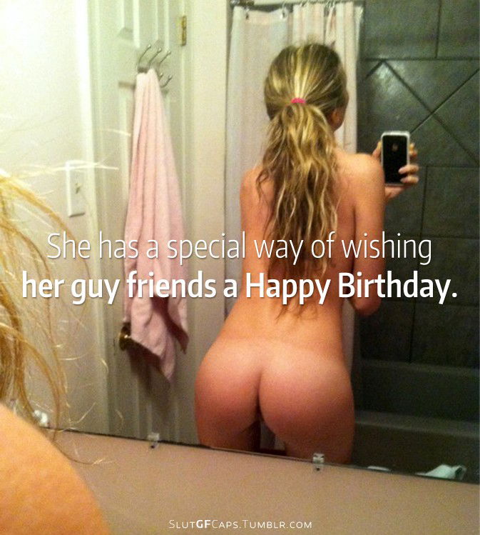 Watch the Photo by slutgfcaps with the username @slutgfcaps, posted on July 11, 2015 and the text says 'New blog for Slutty Girlfriend Captions - SlutGFCaps.tumblr.com #happy  #birthday  #girlfriend  #guy  #friends  #selfie  #slut  #girlfriend  #slutty  #gf  #sexy  #tease'