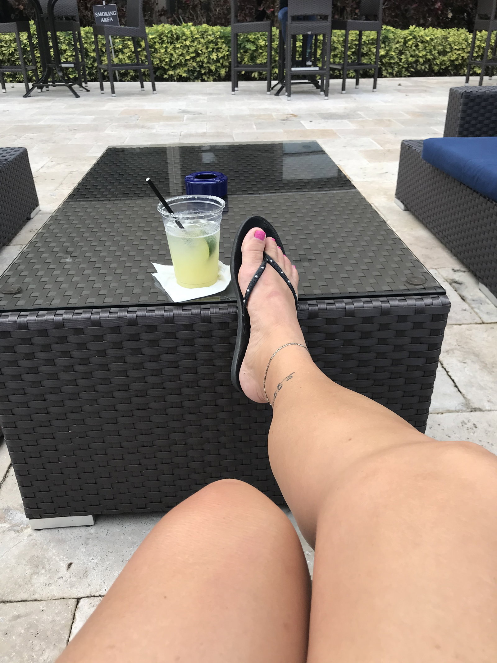 Photo by Couple4fun66 with the username @Couple4fun66,  March 6, 2020 at 10:05 PM. The post is about the topic real wifes and the text says 'Wife in Miami waiting to board a cruise ship for 7 days of fun. Girls trip. She is on the prowl hoping to find some action'