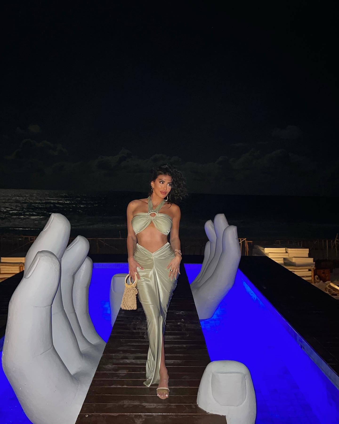 Album by Devynsdogg with the username @Devynsdogg,  January 16, 2023 at 9:25 PM. The post is about the topic Glamour and the text says 'Glamour in Mexico!  Persian Girl and friend on vacay'