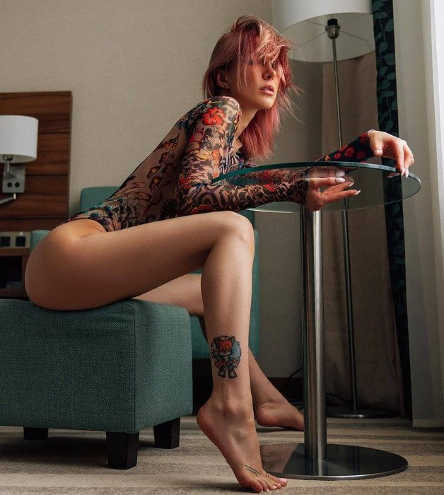 Photo by Devynsdogg with the username @Devynsdogg,  June 4, 2021 at 4:50 AM. The post is about the topic Ass and the text says 'I'd like to sameple that!  #beautifulredheads #fetish #tattoo #asian #babes #sexyfemales'