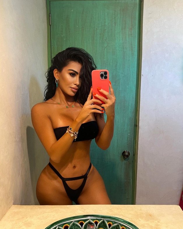 Photo by Devynsdogg with the username @Devynsdogg,  January 16, 2023 at 8:54 PM. The post is about the topic Breast Impants - Plastic Positive and the text says 'This hot Persian girl has all the curves! (No, she's NOT Kim Kardashian!)'