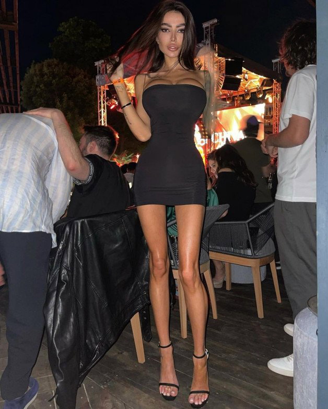 Watch the Photo by Devynsdogg with the username @Devynsdogg, posted on June 1, 2021. The post is about the topic Breast Impants - Plastic Positive. and the text says 'Perfect little black dress! #alenaomovych #ukrainianmodels #tattoo #fetish #girlswithhighheels #babes #sexyfemales #giwtf #breastimpantsplasticpositive #faketits #awesomeboobs #hourglassfigures #bimbo #fetish'