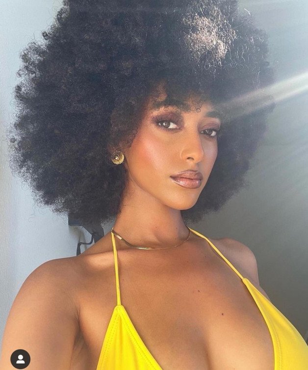 Watch the Photo by Devynsdogg with the username @Devynsdogg, posted on November 16, 2021. The post is about the topic Black Beauties. and the text says 'Gorgeous afro queen! #ebony #blackgirls #sexyfemales #babes #beautifulgirls'