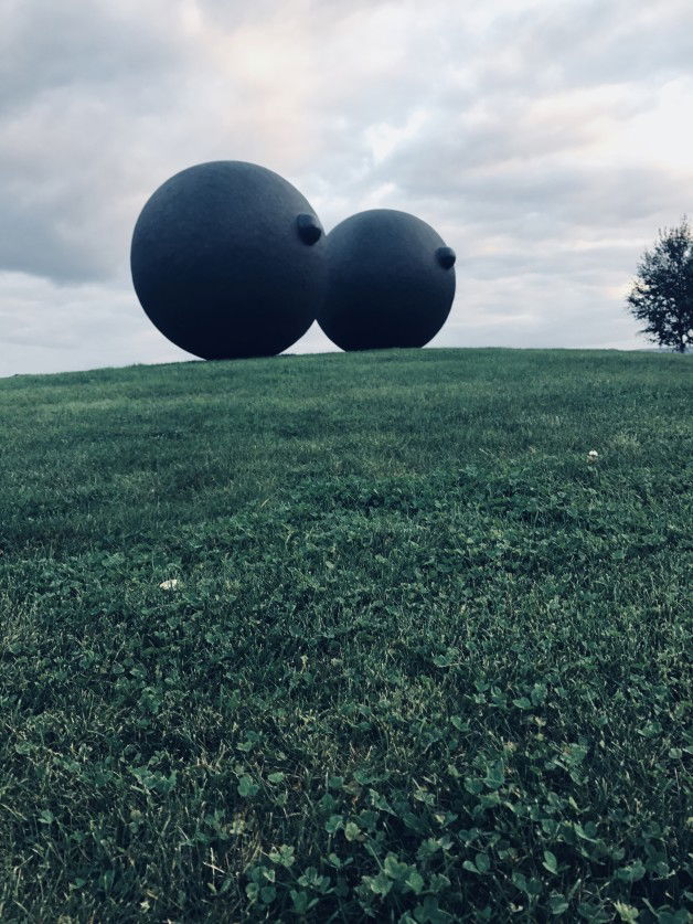 Photo by PlainVanilla with the username @PlainVanilla,  April 5, 2019 at 7:43 AM and the text says 'Eyes - Louise Bourgeois'