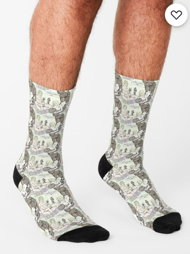 Photo by Niftywizard with the username @Niftywizard, who is a verified user,  October 9, 2023 at 3:52 PM and the text says 'Hotwife socks

Adult hotwife socks https://www.redbubble.com/shop/ap/153354921?asc=u'