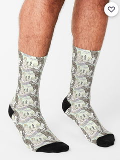 Album by Niftywizard with the username @Niftywizard, who is a verified user,  October 9, 2023 at 3:52 PM and the text says 'Hotwife socks

Adult hotwife socks https://www.redbubble.com/shop/ap/153354921?asc=u'