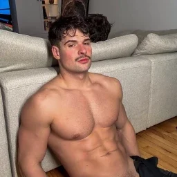 Photo by Nickplus33 with the username @Nickplus33, who is a verified user,  April 7, 2024 at 3:15 AM and the text says '#muscled #trimmed  #stache #stud #thickdick #reveal'