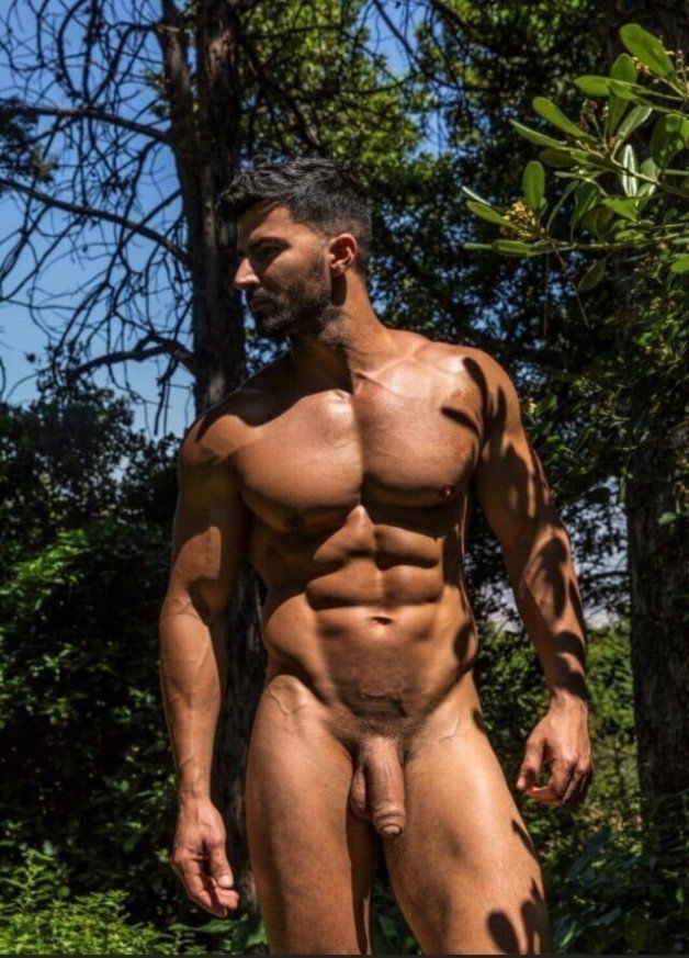 Watch the Photo by Nickplus33 with the username @Nickplus33, who is a verified user, posted on March 7, 2024 and the text says '#outdoors #muscled #youngdilf #smooth #hung #thickdick #uncut  #trimmed'