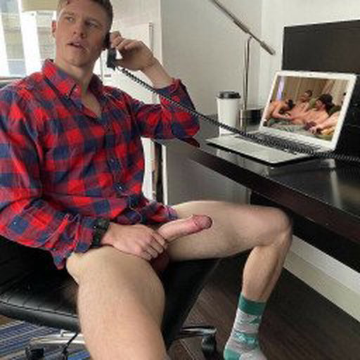 Watch the Photo by Nickplus33 with the username @Nickplus33, who is a verified user, posted on March 11, 2024 and the text says '#blondes #hung #massivecock #stud #homeoffice #manspread'