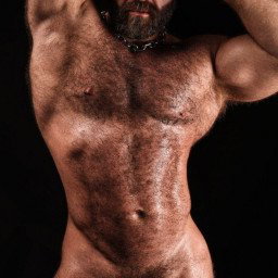Watch the Photo by Nickplus33 with the username @Nickplus33, who is a verified user, posted on March 14, 2024 and the text says '#daddy #muscled #hairy #beefy #hung #thickdick #bush #beard #chain #leather #uncut  #veiny #balls #hotAF'