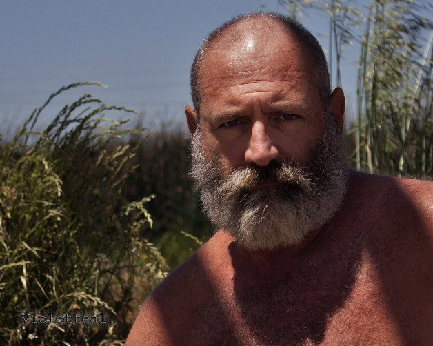 Photo by Nickplus33 with the username @Nickplus33, who is a verified user,  April 30, 2024 at 12:54 AM and the text says '#outdoors #beefy #daddy #granddaddy #beard'