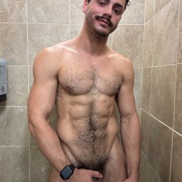 Watch the Photo by Nickplus33 with the username @Nickplus33, who is a verified user, posted on March 10, 2024 and the text says '#otter  #toned #hairy #stache #bush #shower'