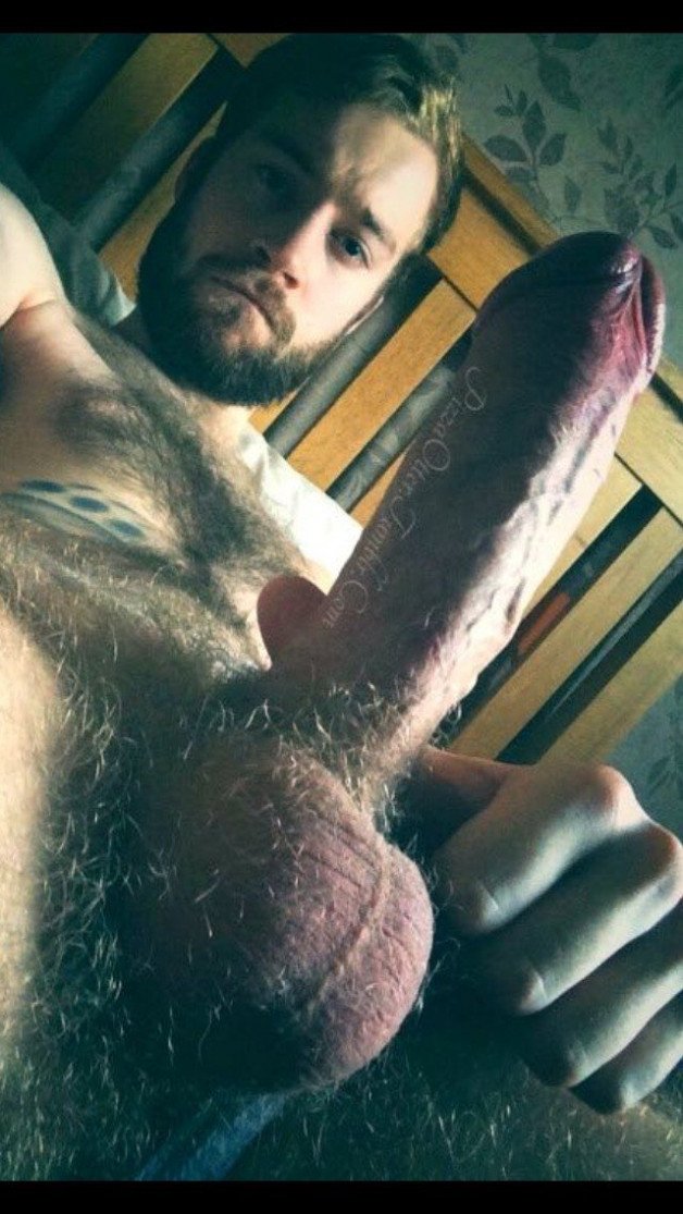 Photo by Nickplus33 with the username @Nickplus33, who is a verified user,  January 3, 2024 at 8:04 AM and the text says '#otter #spear #beard #hairy #ink #balls'