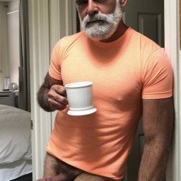 Watch the Photo by Nickplus33 with the username @Nickplus33, who is a verified user, posted on March 2, 2024 and the text says '#coffee #granddaddy #daddy #beard #toned #hung #spear'