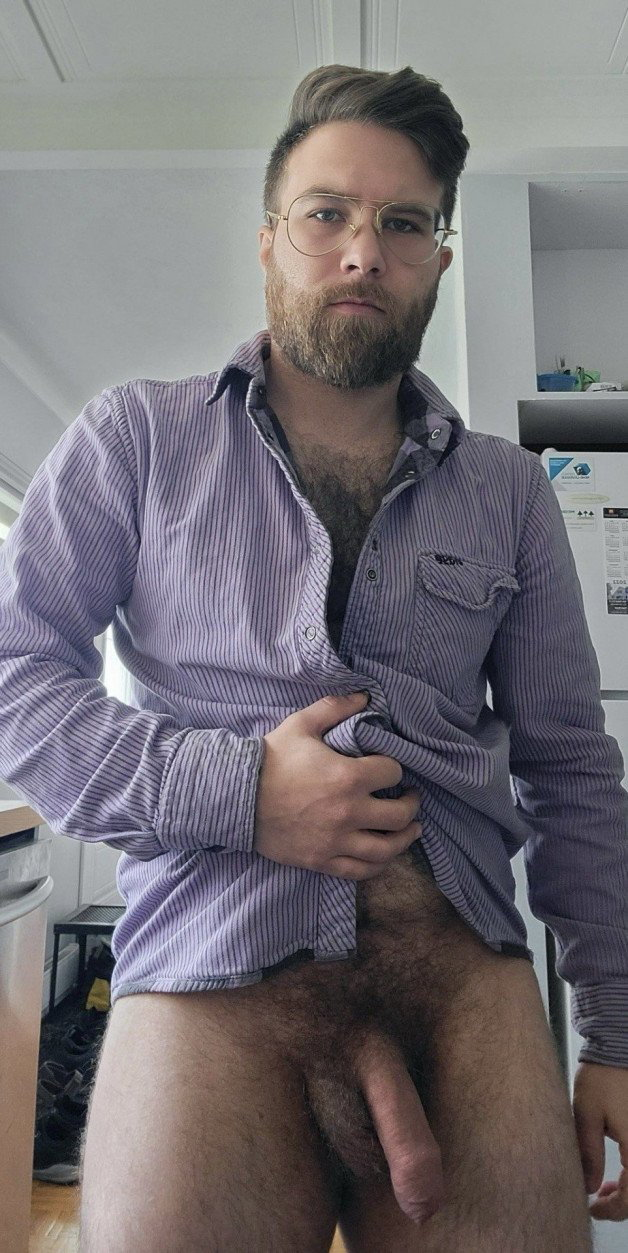 Watch the Photo by Nickplus33 with the username @Nickplus33, who is a verified user, posted on March 6, 2024 and the text says '#beard #youngdilf #otter  #bear #hairy #specks #uncut  #thickbush'