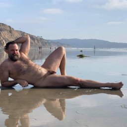 Watch the Photo by Nickplus33 with the username @Nickplus33, who is a verified user, posted on March 6, 2024 and the text says '#beard #hairy #beefy #beach #hung #daddy'