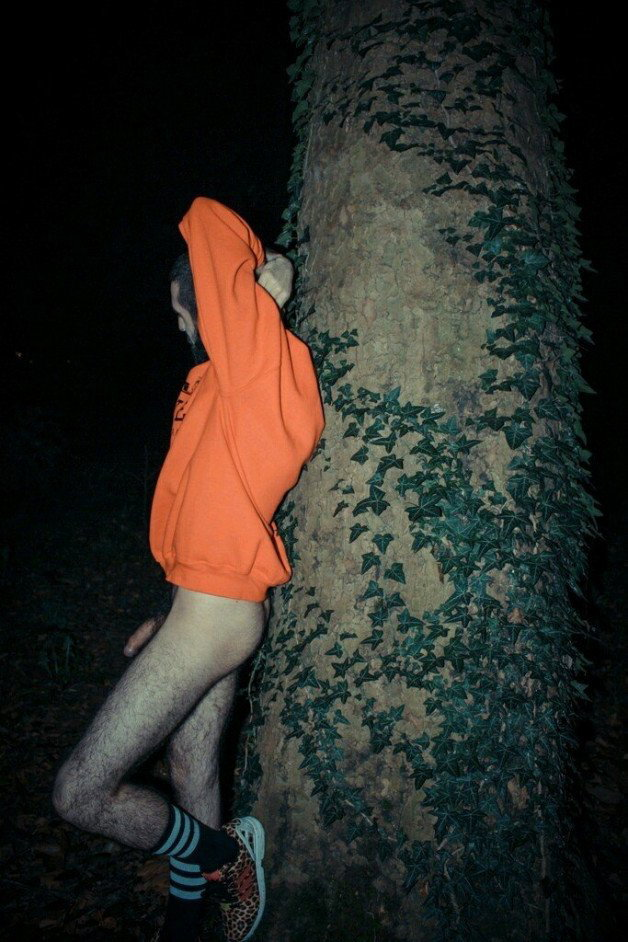Photo by Nickplus33 with the username @Nickplus33, who is a verified user,  August 18, 2023 at 3:47 AM and the text says '#hoodie #hung #otter #cruising'