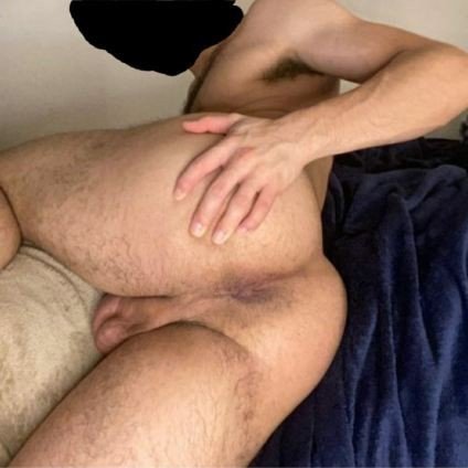 Photo by Nickplus33 with the username @Nickplus33, who is a verified user,  August 21, 2023 at 5:04 AM and the text says '#GR #hung #hairyhole #buttspread #massivecock'