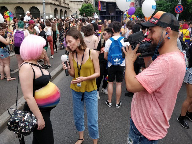 Photo by Sharesome with the username @Sharesome, who is a admin user,  June 22, 2019 at 3:08 PM and the text says '@TamTam speaking out for #LGBTQ rights! 

#Sharesome will always be a place where you have the freedom to be yourself'