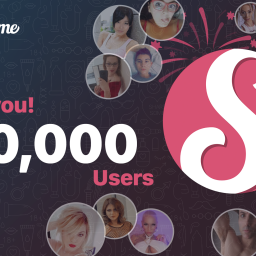 Shared Photo by Sharesome with the username @Sharesome, who is a admin user,  June 13, 2019 at 2:49 PM and the text says 'We are grateful for the amount of support we have received from our users during these past months — it’s been helping us improve and better serve our growing community.

#Sharesome500k'